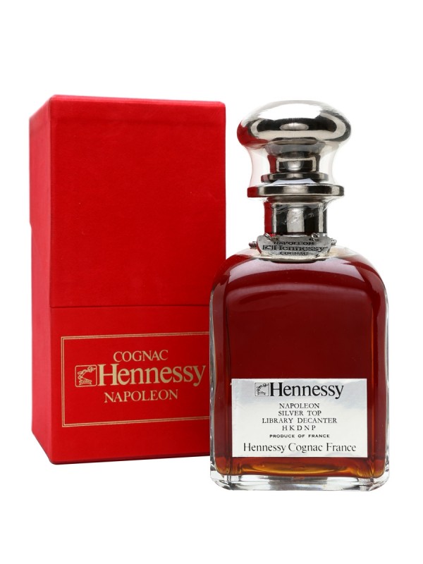 Hennessy Library Decanter Cognac Bottled 1980s