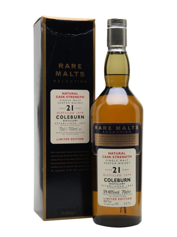 Coleburn 1979 / 21 Year Old / Rare Malts