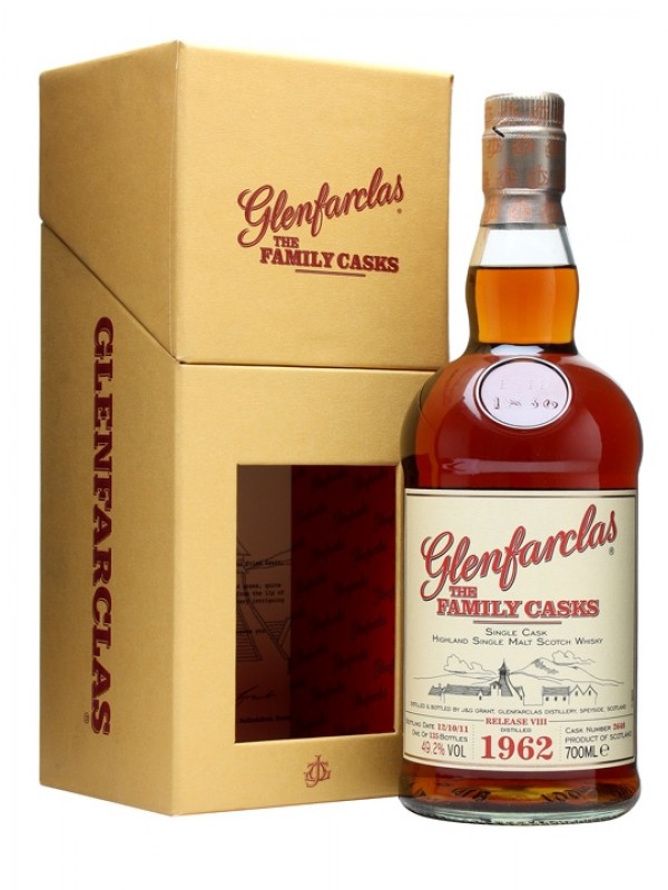 Glenfarclas 1962 Family Cask VIII Sherry Hogshead #2648