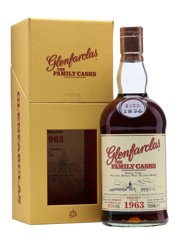 Glenfarclas 1963 / Family Casks X / Sherry Hogshead #176