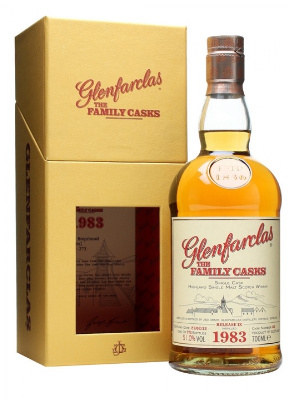 Glenfarclas 1983 Family Casks IX Refill Hogshead #43 The Family Casks