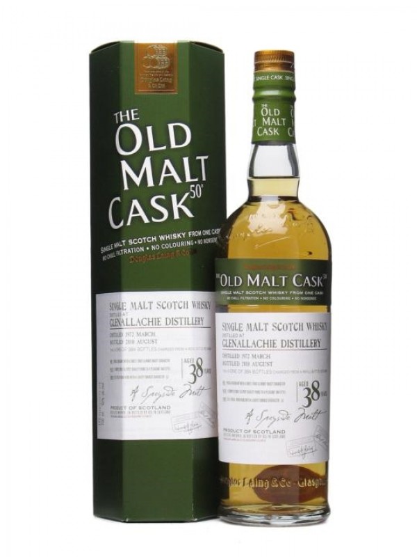 Glenallachie 1972 38 Year Old Old Malt Cask #6498