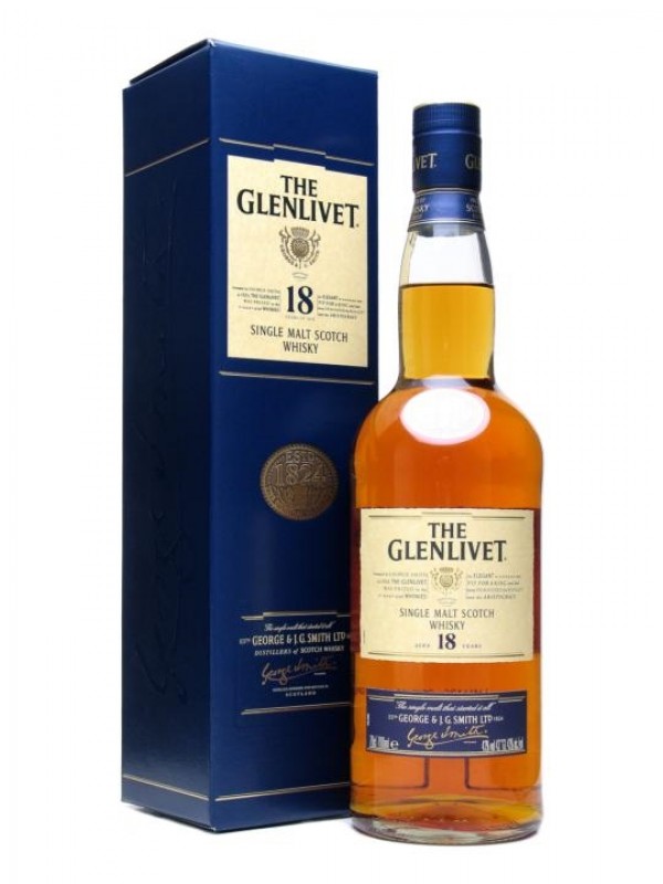 Glenlivet 18 Year Old Old Presentation