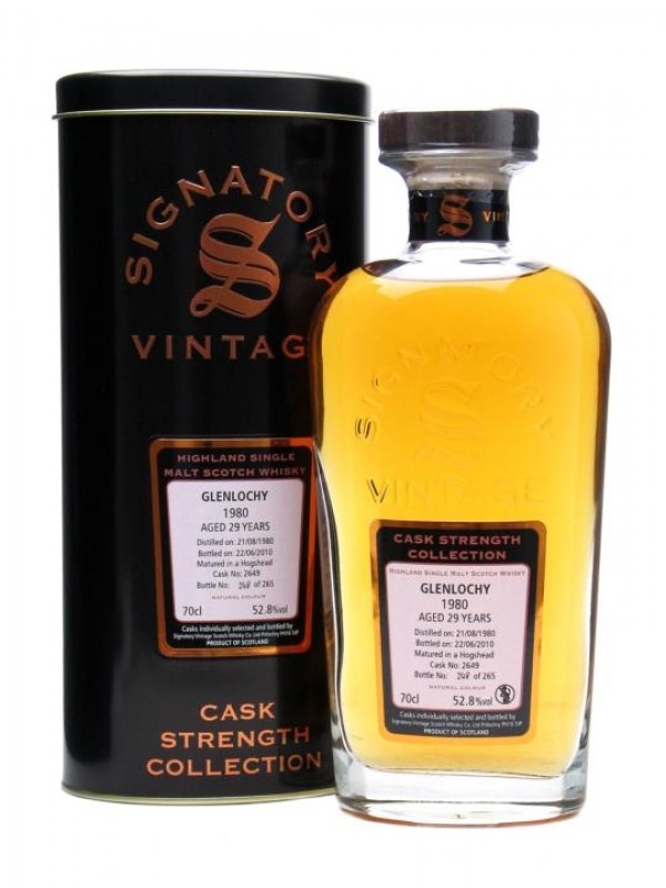 Glenlochy 1980 29 Year Old Cask #2649 Signatory Cask Strength Collection