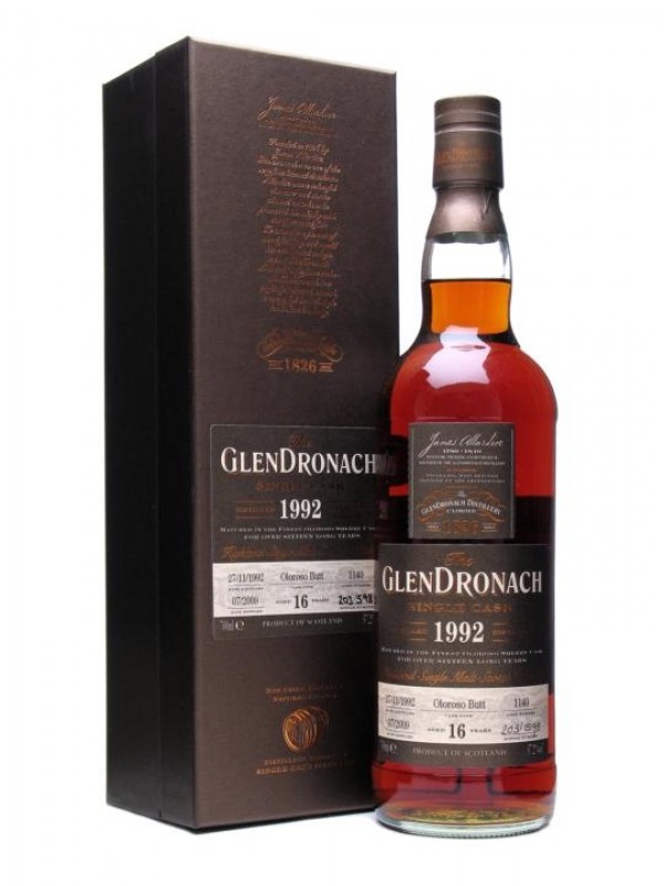 Glendronach 1992 16 Year Old Oloroso Sherry Butt
