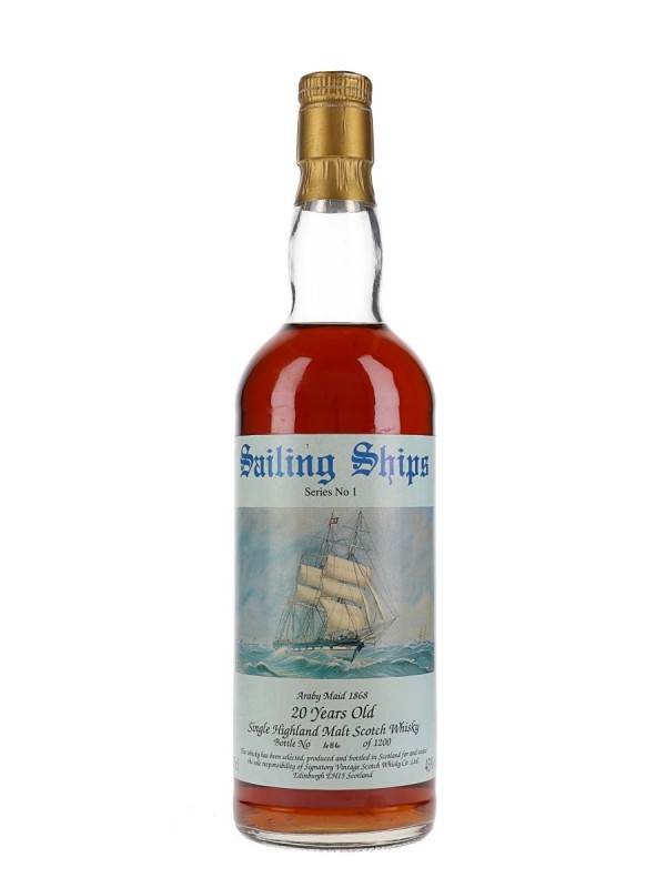 Glendronach 1970 20 Year Old Signatory Sailing Ships