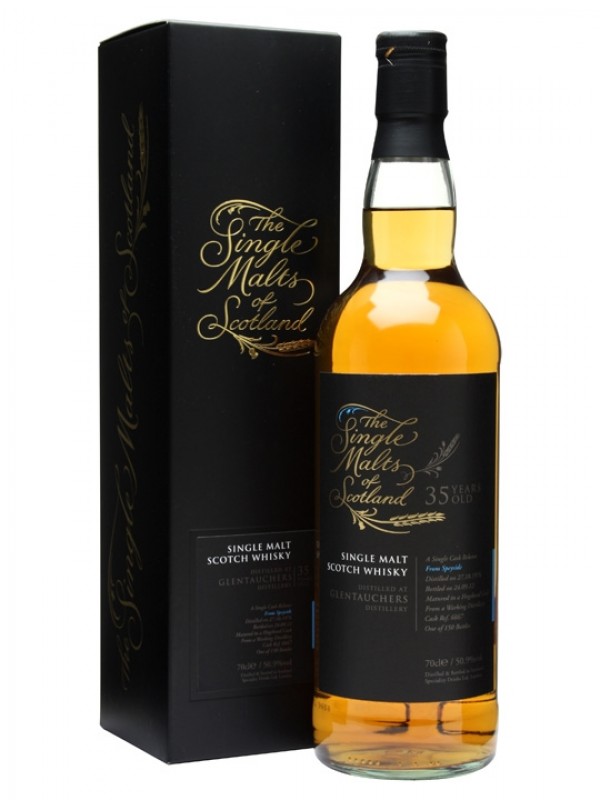 Glentauchers 1976 35 Year Old Single Malts of Scotland