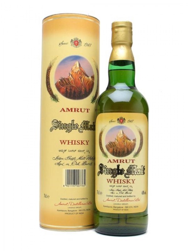 Amrut Single Malt Old Packaging