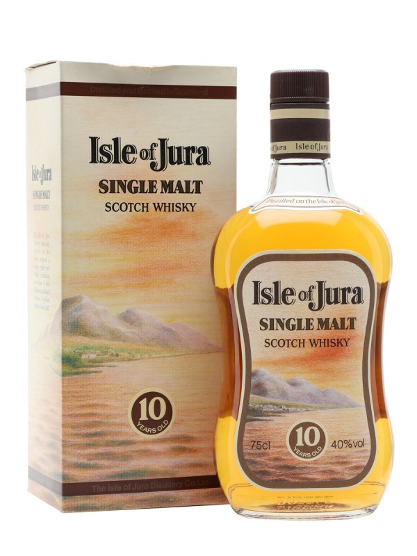 Isle of Jura 10 Year Old Yellow Label 1980's