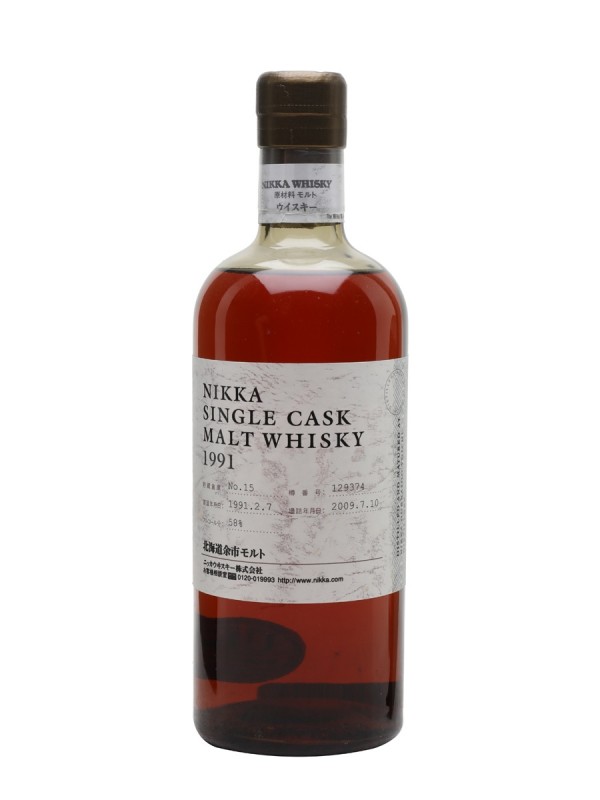 Nikka Yoichi 1991 Bottled 2009 Cask #129374