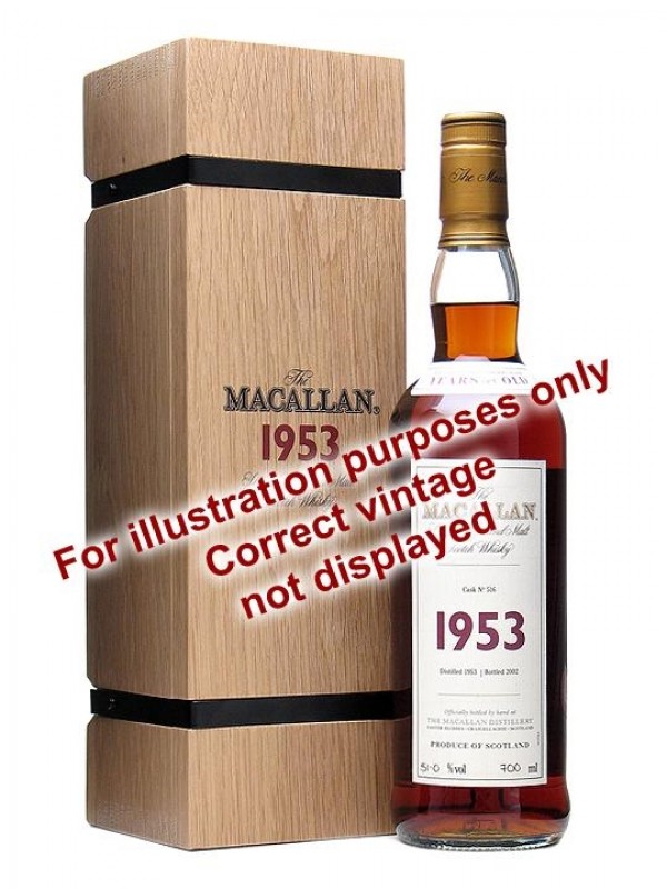 Macallan 1948 53 Year Old Fine Rare