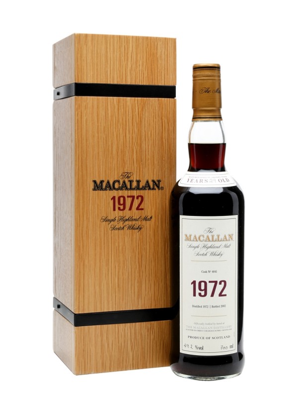 Macallan 1972 29 Year Old Fine Rare #4041