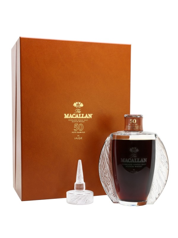 Macallan 50 Year Old Lalique Crystal