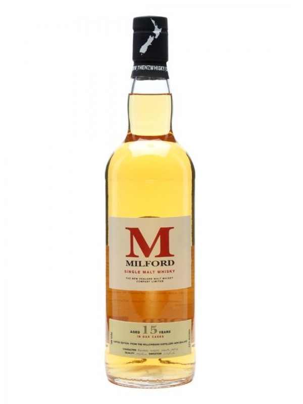 Milford 15 Year Old The New Zealand Malt Whisky Company Ltd