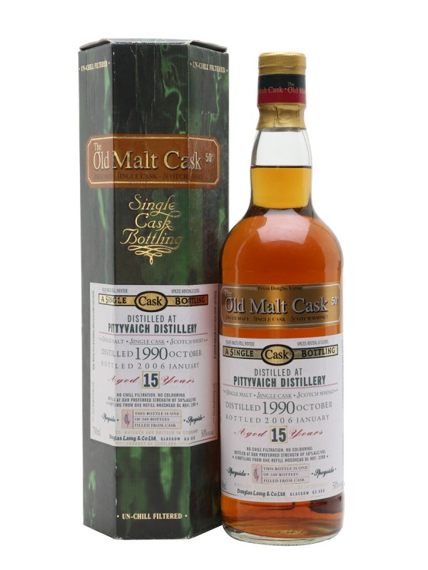 Pittyvaich 1990 15 Year Old Douglas Laing Old Malt Cask