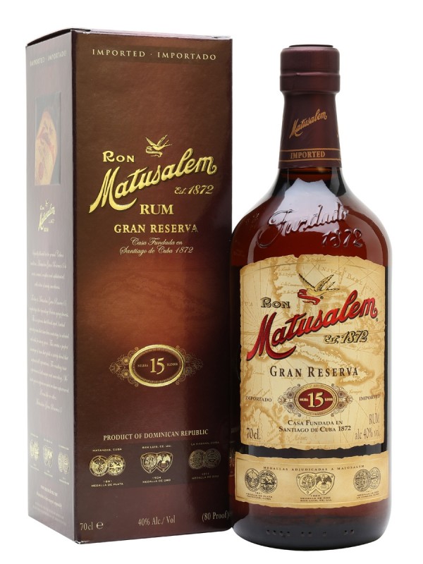 Matusalem Rum 15 Gran Reserva Blended Modernist Rum