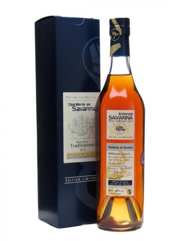 Savanna Intense 2002 6 Year Old Rum Sherry Finish