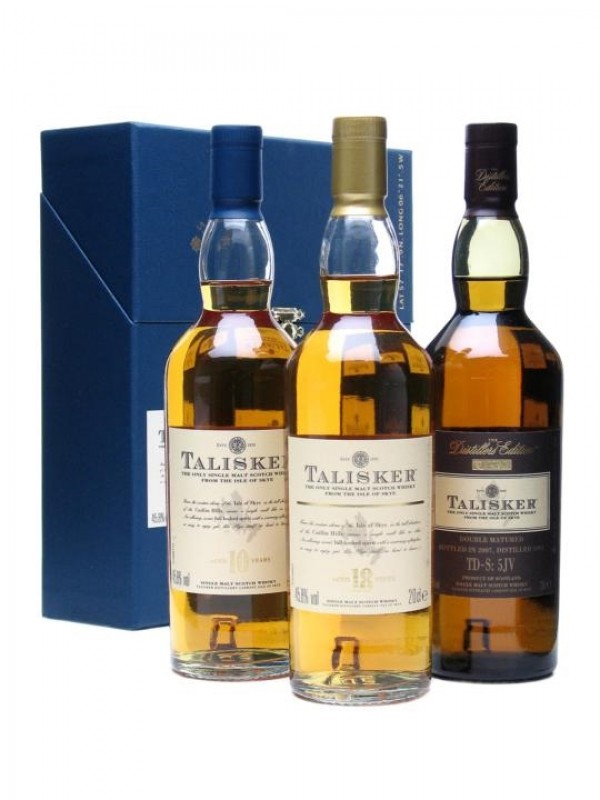 Talisker Gift Pack 1 3 x 20cl