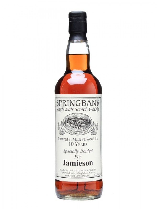 Springbank 10 Year Old Madeira Wood Jamieson