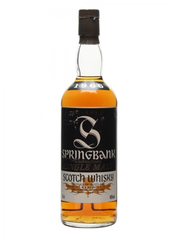 Springbank 1966 Bottled 1980s