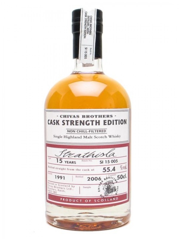 Strathisla 1991 15 Year Old Bourbon Cask