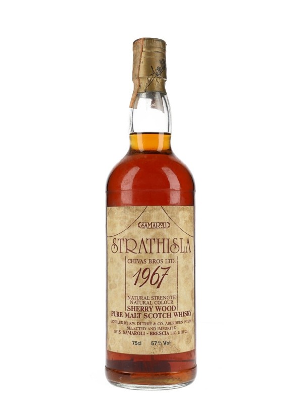 Strathisla 1967 Bottled 1986 Sherry Wood Samaroli