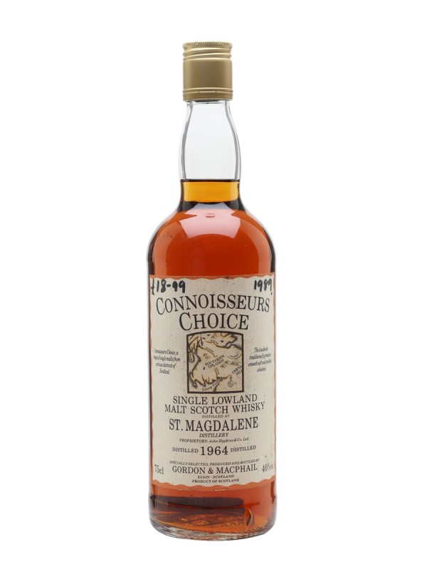 St Magdalene 1964 Map Label Connoisseurs Choice Gordon & Macphail